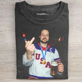 Connor Hellebuyck Champion Hockey T-shirt