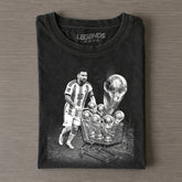Argentina Messi funny Vintage Tee