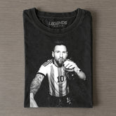 Argentina Messi funny Vintage Tee