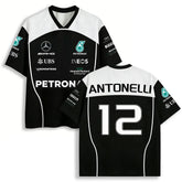 2026 Mercedes F1 Kimi Antonelli 12 Mesh Jersey