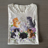 Cottagecore Cat T-Shirt