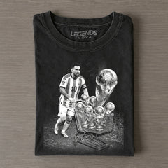 Argentina Messi funny Vintage Tee