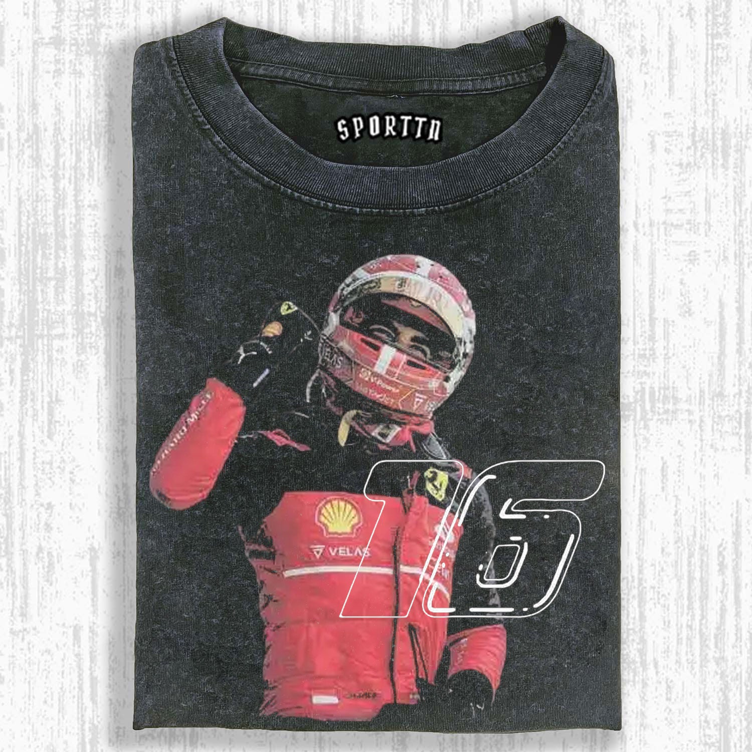 CHARLES LECLERC V4 TEE
