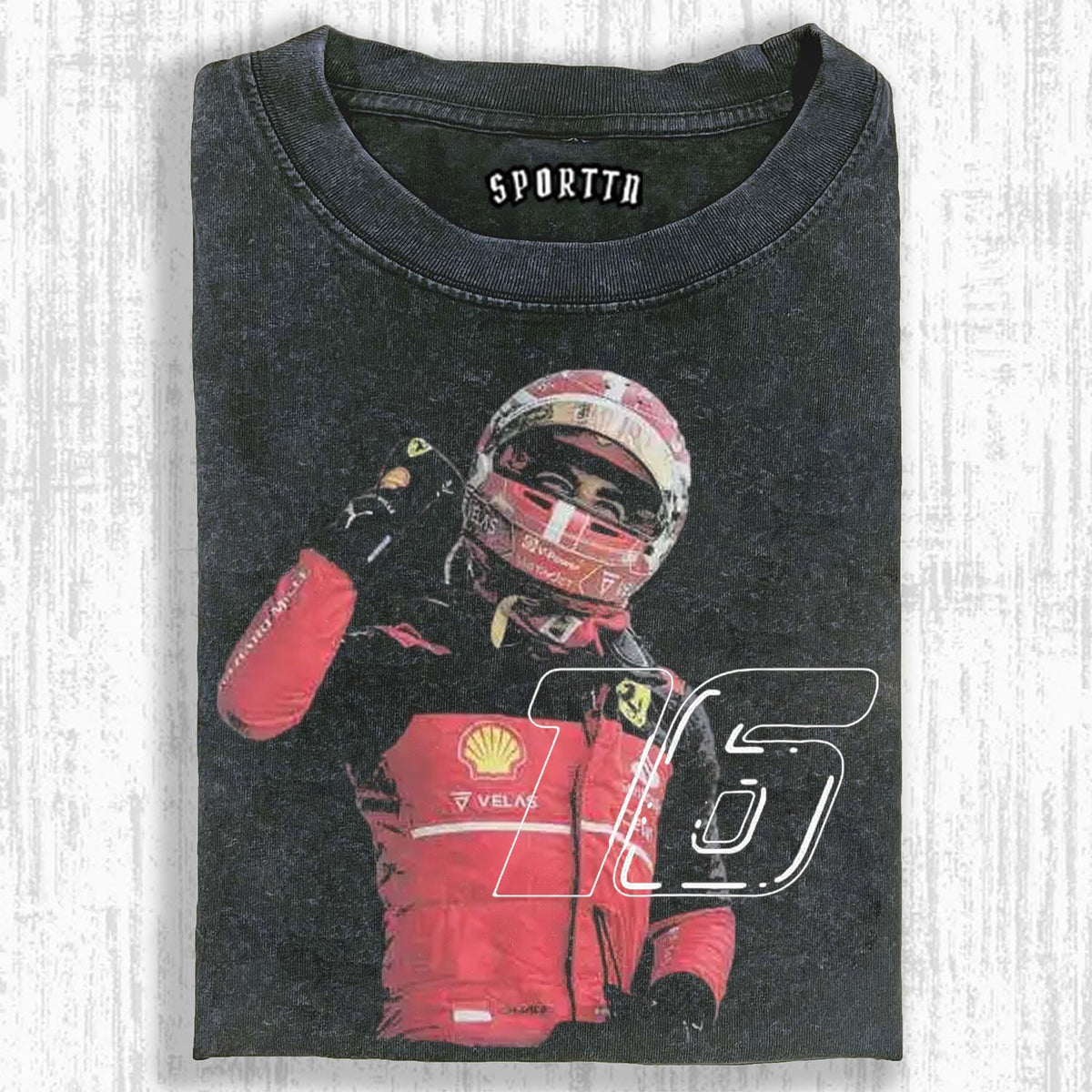 CHARLES LECLERC V4 TEE