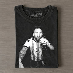 Argentina Messi funny Vintage Tee