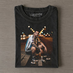 Argentina Messi funny Vintage Tee