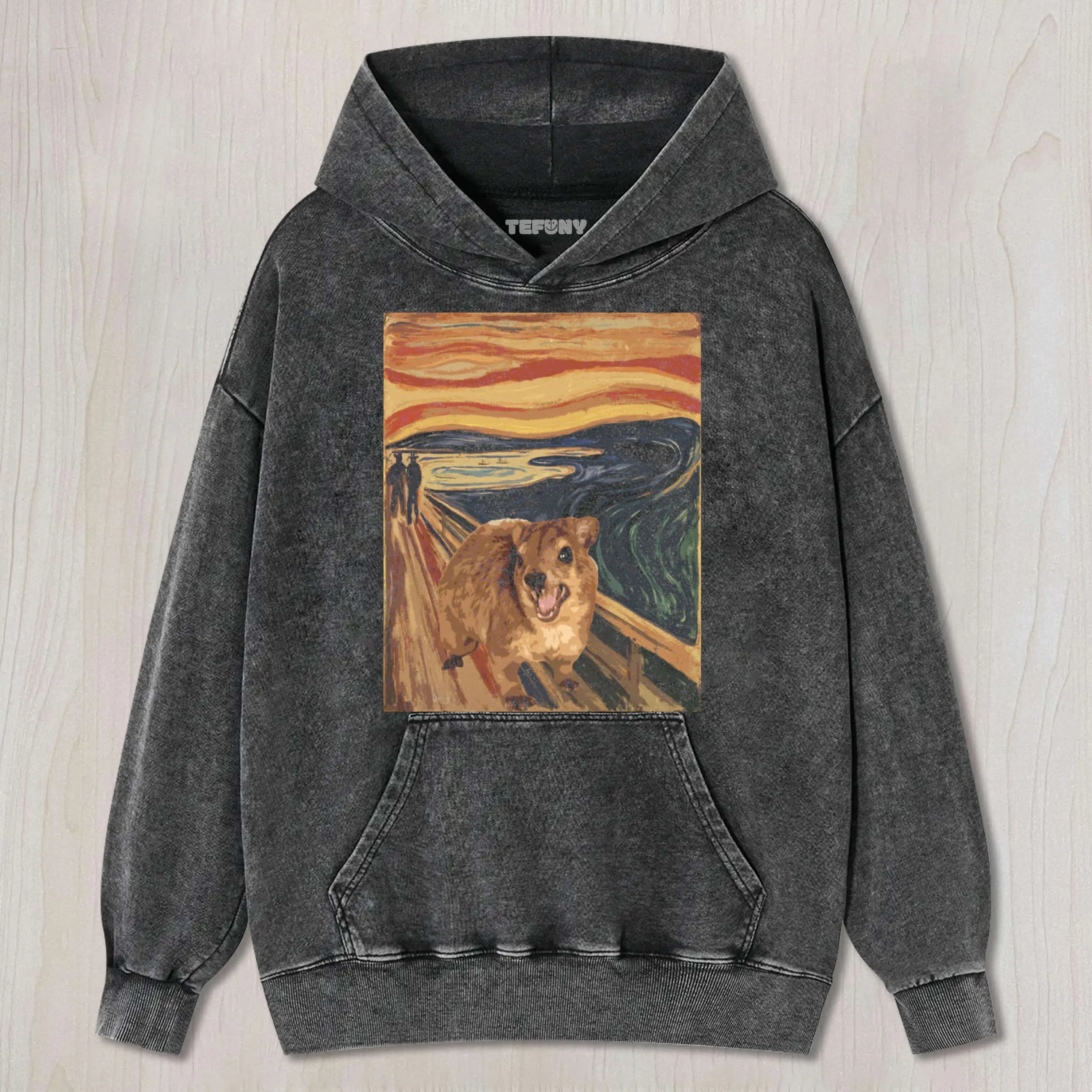 AWAWA HYRAX SCREAM MEME TEE & SWEAT & HOOD