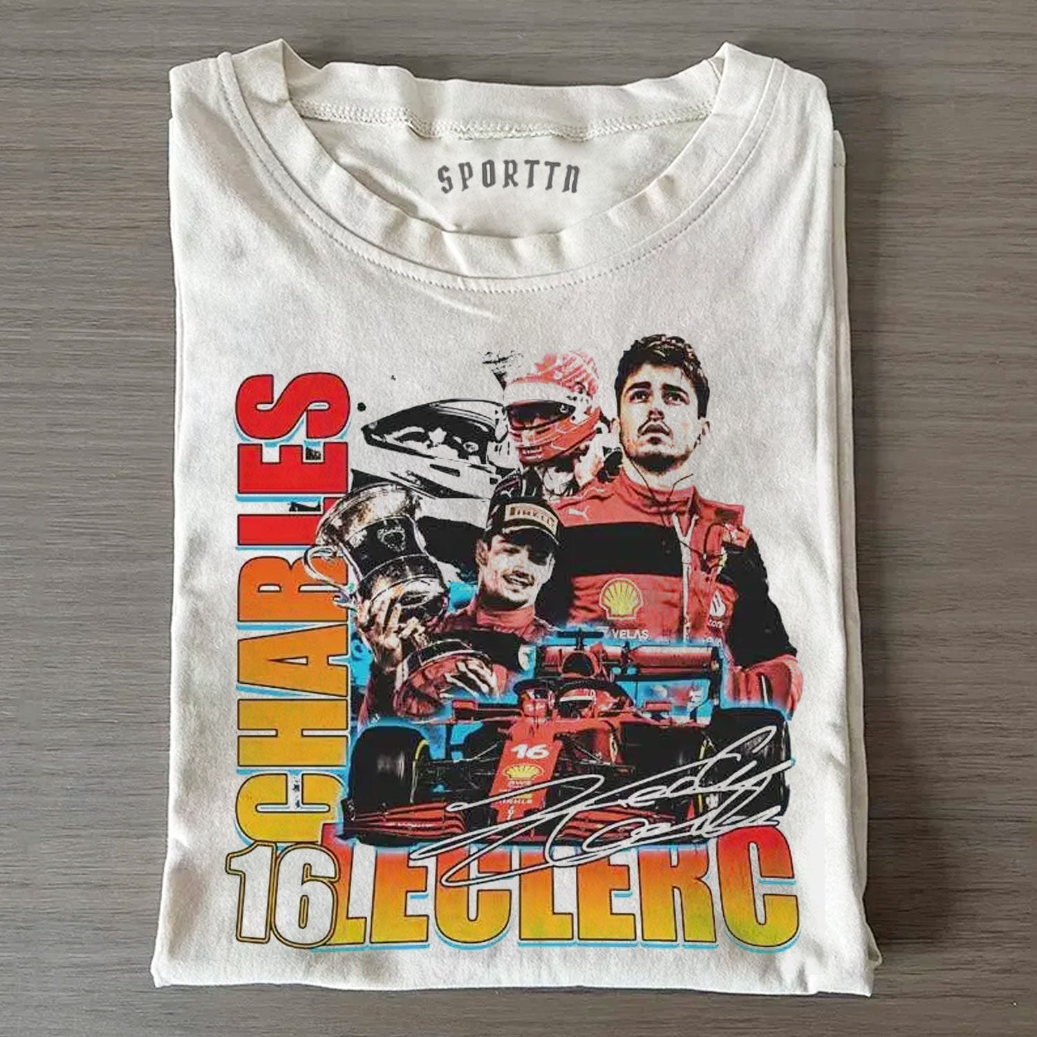 CHARLES LECLERC V3 TEE