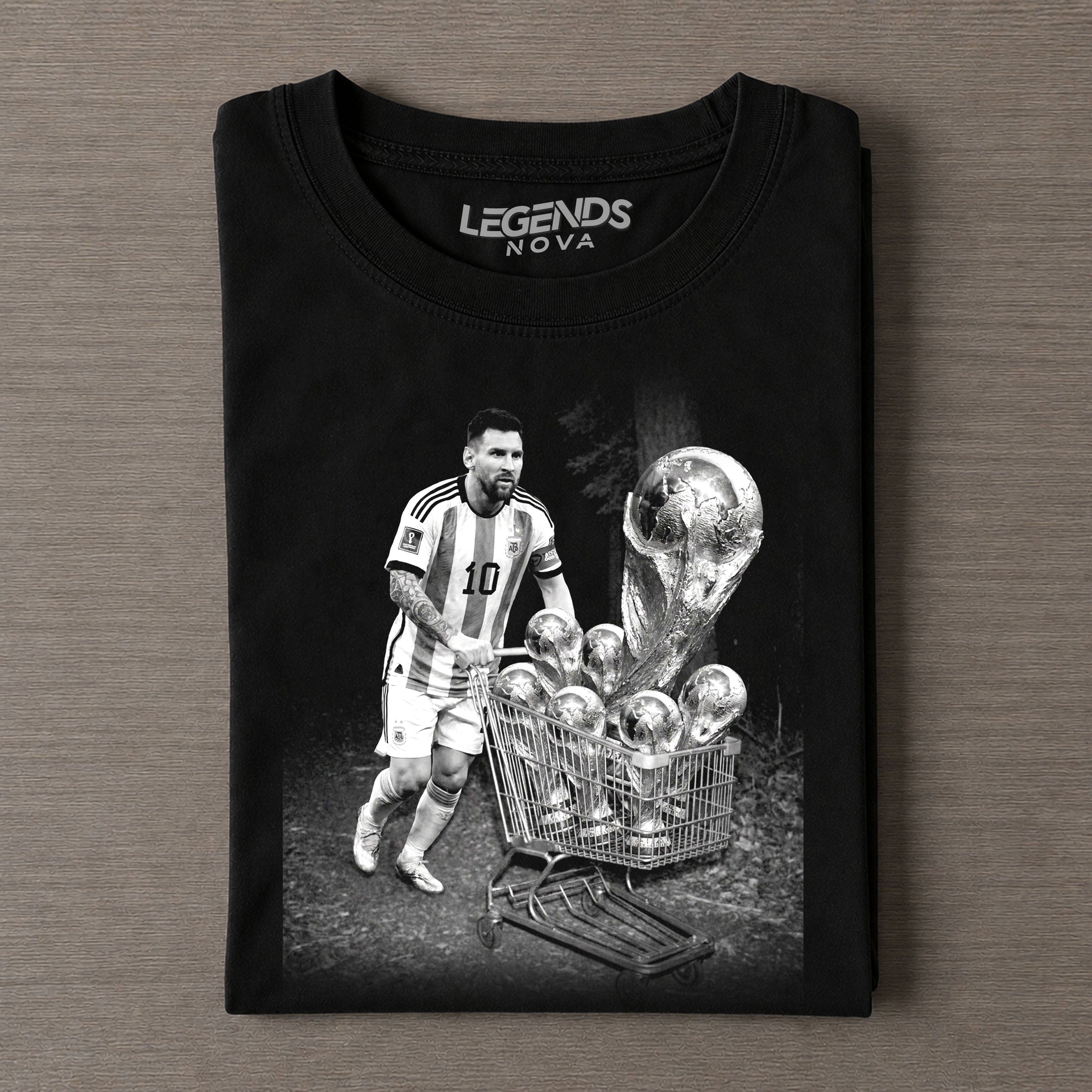 Argentina Messi funny Vintage Tee
