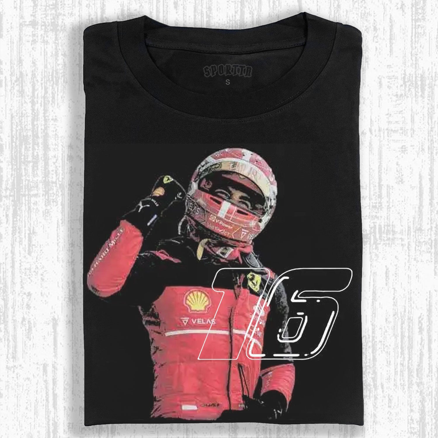 CHARLES LECLERC V4 TEE